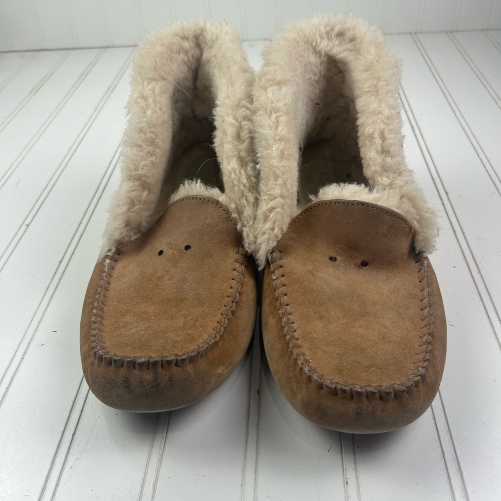 UGG Women's Alena Chestnut Moccasins Size 10 SEE PHOTOS - Picture 3 of 11